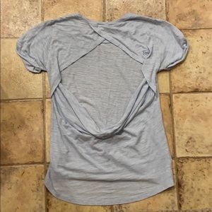 Fox open back t-shirt
